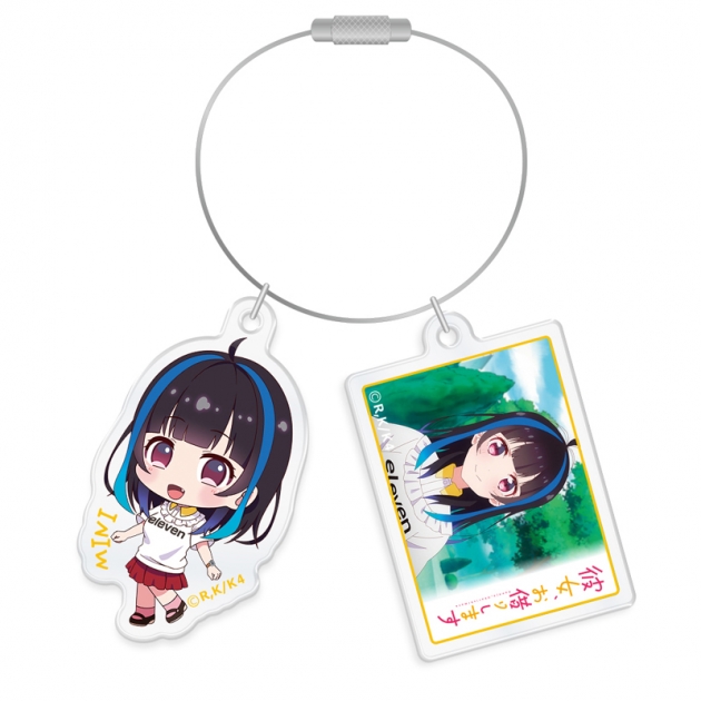 【グッズ-キーホルダー】TVアニメ『彼女、お借りします 4期』 ワイヤーアクリルキーホルダー 八重森みに