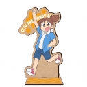【グッズ-スタンドポップ】CITY THE ANIMATION 木製キャラスタンド 南雲美鳥の画像