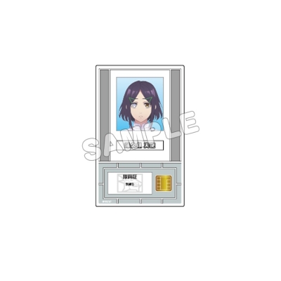 【グッズ-カード】戦隊大失格 台座紙付き 隊員証風アクリルカード/薄久保天使