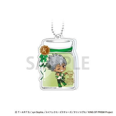 【グッズ-キーホルダー】「KING OF PRISM -Dramatic PRISM.1-」 プリン風ドミテリアキーホルダー / 仁科カヅキ