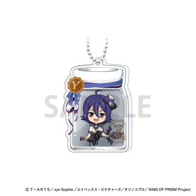 【グッズ-キーホルダー】「KING OF PRISM -Dramatic PRISM.1-」 プリン風ドミテリアキーホルダー / 凉野ユウ