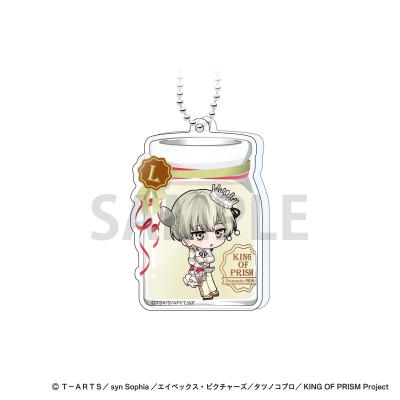 【グッズ-キーホルダー】「KING OF PRISM -Dramatic PRISM.1-」 プリン風ドミテリアキーホルダー / 如月ルヰ