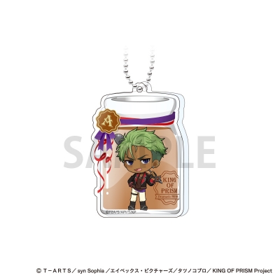【グッズ-キーホルダー】「KING OF PRISM -Dramatic PRISM.1-」 プリン風ドミテリアキーホルダー / 大和アレクサンダー
