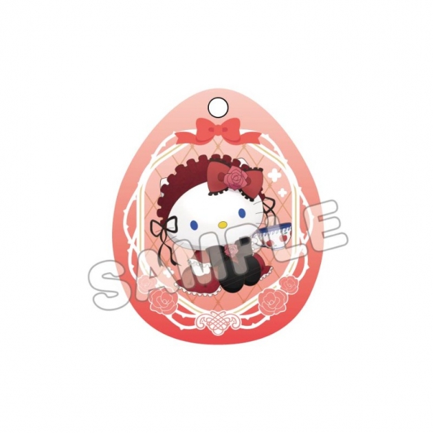 【グッズ-ミラー】ローゼンメイデン×サンリオキャラクターズ スライドミラー 真紅×ハローキティ