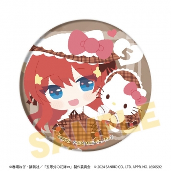 グッズ-バッチ】五等分の花嫁∽×サンリオキャラクターズ 缶バッジ02 