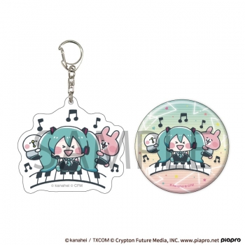 グッズ-セットもの】初音ミク×カナヘイの小動物 アクリルキーホルダー 