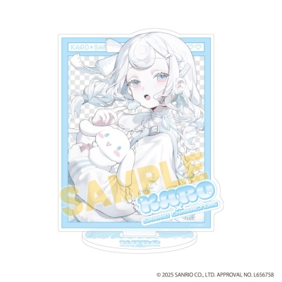 【グッズ-スタンドポップ】夏炉×サンリオキャラクターズ アクリルスタンド04/シナモロール(コラボイラスト)