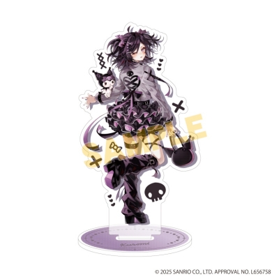 【グッズ-スタンドポップ】あるてら×サンリオキャラクターズ アクリルスタンド04/クロミ(コラボイラスト)