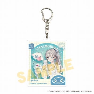【グッズ-キーホルダー】赤倉×サンリオキャラクターズ アクリルキーホルダー03/ブラインド(全6種)(コラボイラスト)