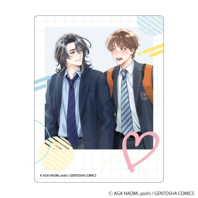 【グッズ-カード】「学生たちの初デートプラン@池袋」BLフェア アクリルカード01/ブラインド(全11種)(描き下ろしイラスト)