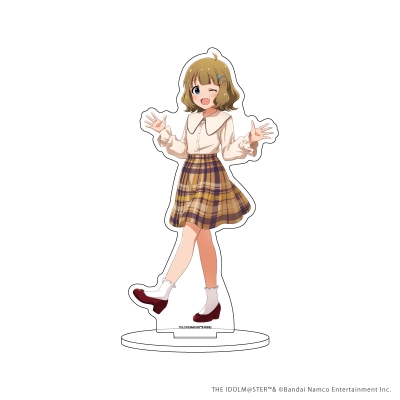 【グッズ-スタンドポップ】アイドルマスター ミリオンライブ! アクリルスタンド09/周防 桃子 私服ver.(描き下ろしイラスト)