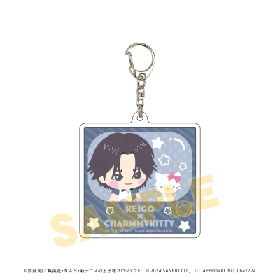 【グッズ-キーホルダー】新テニスの王子様×サンリオキャラクターズ アクリルキーホルダー01/中学生デザイン ブラインド(全13種)(描き下ろしイラスト)