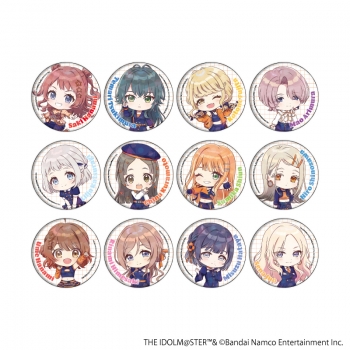 グッズ-バッチ】学園アイドルマスター ホログラム缶バッジ(57mm)02/シ 