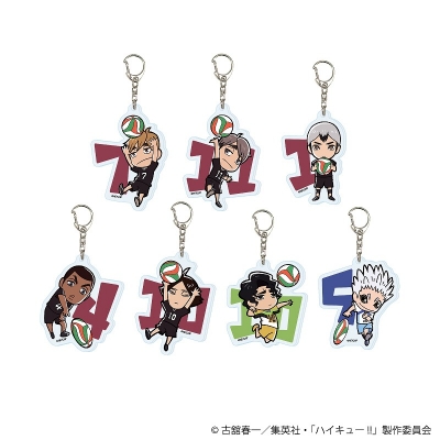 【グッズ-キーホルダー】ハイキュー!! アクリルキーホルダー10/ブラインド(全7種)
