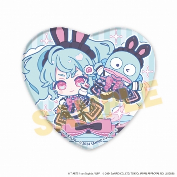 グッズ-バッチ】プリパラ10周年×サンリオキャラクターズ ホログラム 