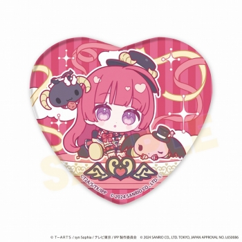 グッズ-バッチ】プリパラ10周年×サンリオキャラクターズ ホログラム 