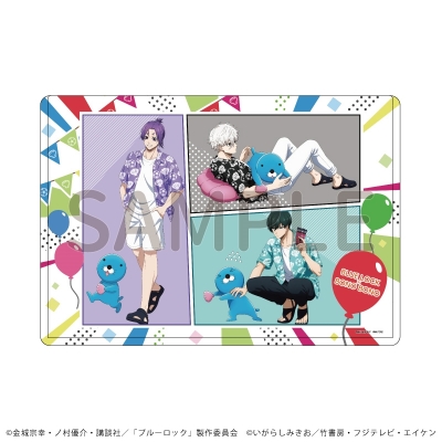 【グッズ-カードケース】TVアニメ『ブルーロック』×『ぼのぼの』 キャラクリアケース03/集合デザインB(描き下ろしイラスト)