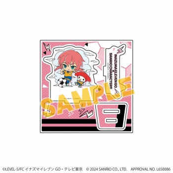 グッズ-スタンドポップ】イナズマイレブンGO×サンリオキャラクターズ 