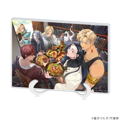 【グッズ-ボード】蔓沢つた子先生 アクリルアートボード(A5サイズ)02/秘密の森の魔術師はのどかを願う(公式イラスト)