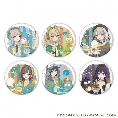 グッズ-バッチ】赤倉×はぴだんぶい 缶バッジ04/ブラインド(全6種  