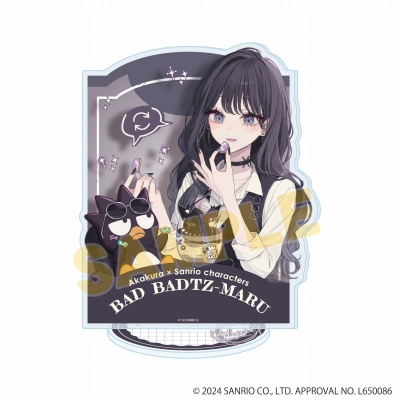 【グッズ-スタンドポップ】赤倉×はぴだんぶい アクリルスタンド37/バッドばつ丸(コラボイラスト)