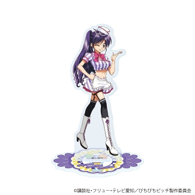 【グッズ-スタンドポップ】マーメイドメロディーぴちぴちピッチ アクリルスタンド14/かれん ダイナーver.(描き下ろしイラスト)
