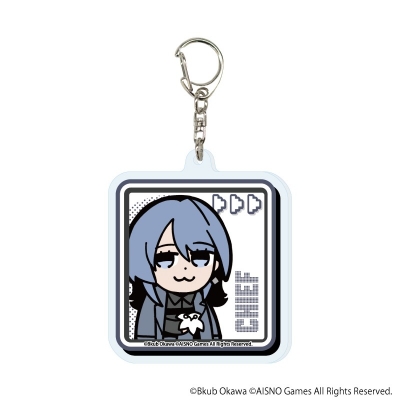 【グッズ-キーホルダー】無期迷途×大川ぶくぶ アクリルキーホルダー03/ブラインド(全6種)(ミニキャライラスト)