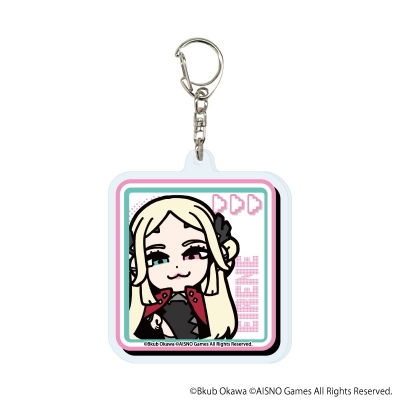 【グッズ-キーホルダー】無期迷途×大川ぶくぶ アクリルキーホルダー04/ブラインド(全6種)(ミニキャライラスト)