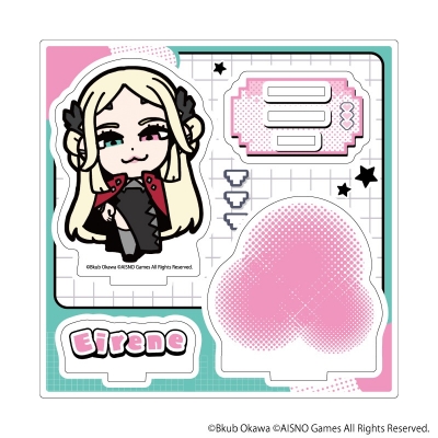【グッズ-スタンドポップ】無期迷途×大川ぶくぶ アクリルスタンドプレート09/エイレーネー(ミニキャライラスト)