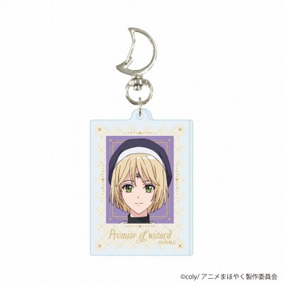 【グッズ-キーホルダー】TVアニメ『魔法使いの約束』 月型ナスカン付きアクリルキーホルダー04/リケ(公式イラスト)