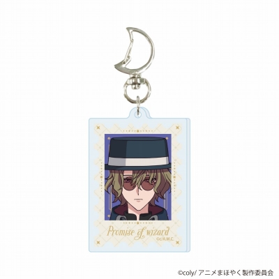 【グッズ-キーホルダー】TVアニメ『魔法使いの約束』 月型ナスカン付きアクリルキーホルダー10/ファウスト(公式イラスト)