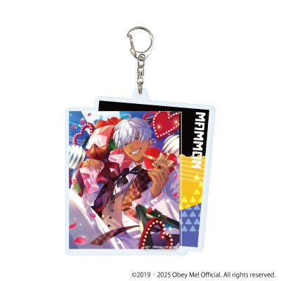 【グッズ-キーホルダー】Obey Me! Nightbringer デカアクリルキーホルダー09/マモン(公式イラスト)