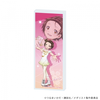 グッズ-スタンドポップ】TVアニメ『メダリスト』 コレクションスタンド 1巻 特典 とらのあな イラストカード メダリスト 結束いのり つるまいかだ
