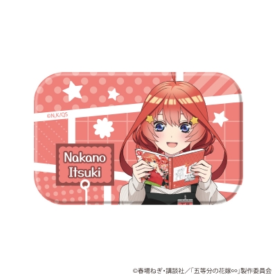【グッズ-バッチ】五等分の花嫁∽ スクエア缶バッジ06/五月ver. ブラインド(全6種)(公式イラスト)