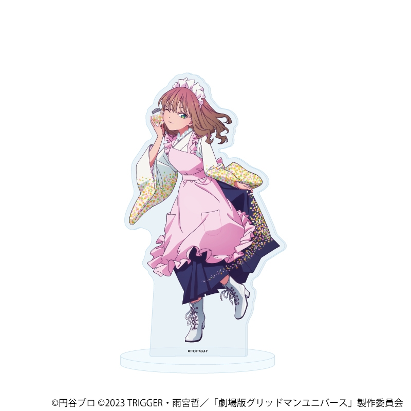 【グッズ-スタンドポップ】グリッドマンユニバース アクリルスタンド31/南夢芽 和菓子ver.(描き下ろしイラスト)