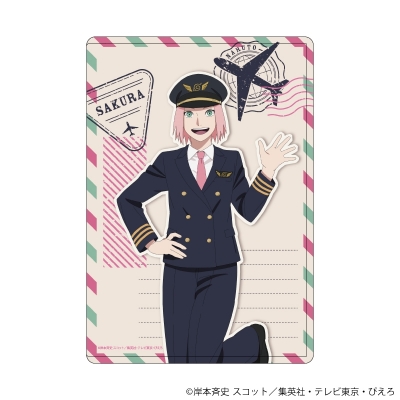 【グッズ-カードケース】NARUTO-ナルト- 疾風伝 キャラクリアケース33/春野サクラ パイロットver.(描き下ろしイラスト)