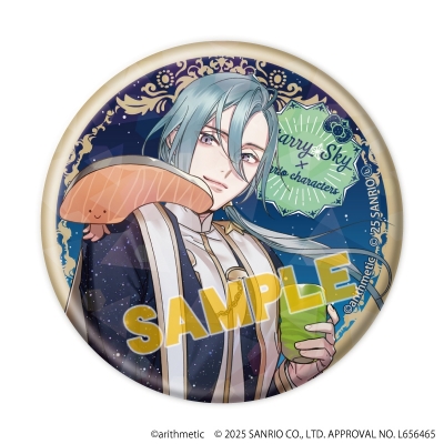 【グッズ-バッチ】Starry☆Sky×サンリオキャラクターズ ホログラム缶バッジ(57mm)02/Autumn&Winter ブラインド(全7種)(コラボイラスト)