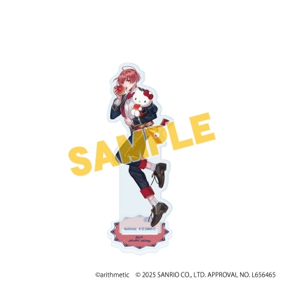 【グッズ-スタンドポップ】Starry☆Sky×サンリオキャラクターズ アクリルスタンド01/土萌羊×ハローキティ(コラボイラスト)