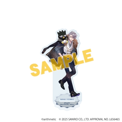 【グッズ-スタンドポップ】Starry☆Sky×サンリオキャラクターズ アクリルスタンド10/不知火一樹×バッドばつ丸(コラボイラスト)