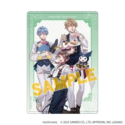【グッズ-ファイル】Starry☆Sky×サンリオキャラクターズ キャラクリアケース02/Summer(コラボイラスト)