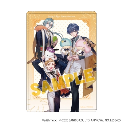 【グッズ-ファイル】Starry☆Sky×サンリオキャラクターズ キャラクリアケース03/Autumn(コラボイラスト)