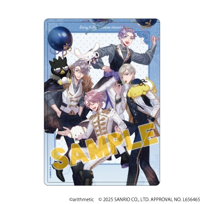 【グッズ-ファイル】Starry☆Sky×サンリオキャラクターズ キャラクリアケース04/Winter(コラボイラスト)