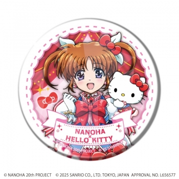 グッズ-バッチ】魔法少女リリカルなのはシリーズ×サンリオ 