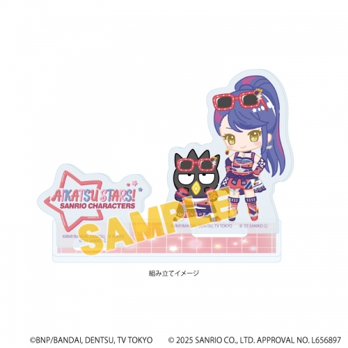 グッズ-スタンドポップ】アイカツスターズ！×サンリオキャラクターズ 