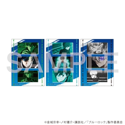 【グッズ-ブロマイド】TVアニメ『ブルーロック』 L版ブロマイド3枚セット03/潔 世一&糸師 凛&凪 誠士郎(公式イラスト)