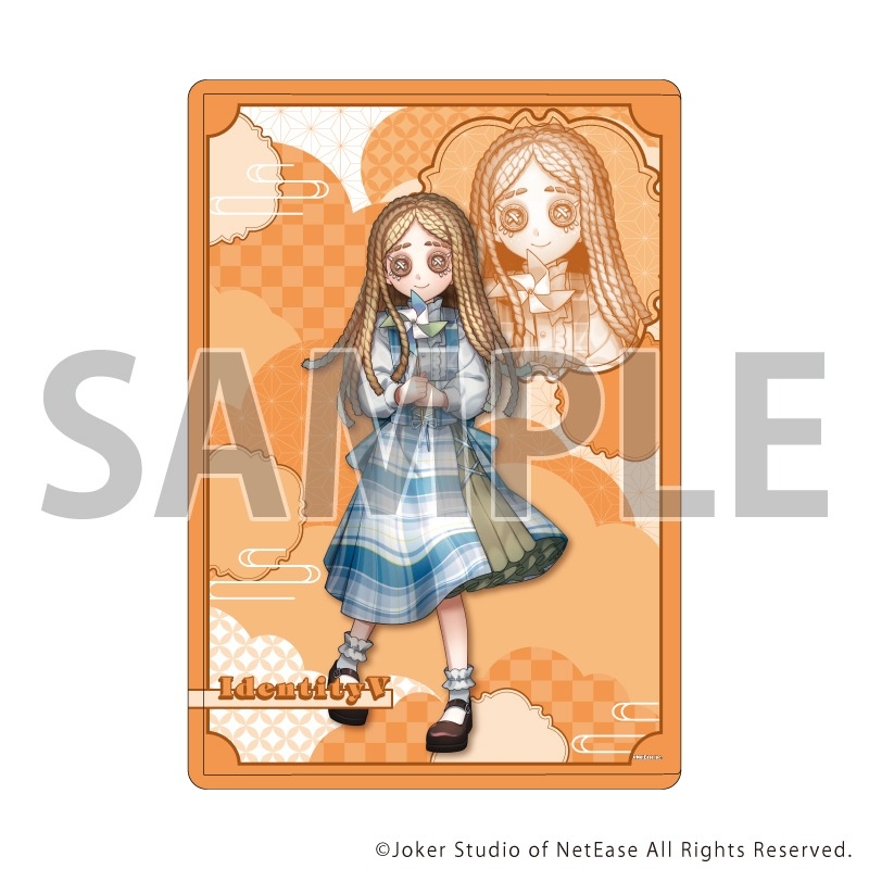 【グッズ-カードケース】Identity V第五人格 キャラクリアケース01/こどもの日ver. 「少女」(描き起こしイラスト)