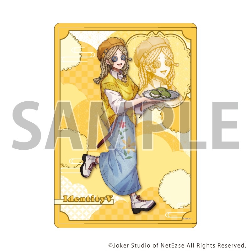 【グッズ-カードケース】Identity V第五人格 キャラクリアケース03/こどもの日ver. 玩具職人(描き起こしイラスト)