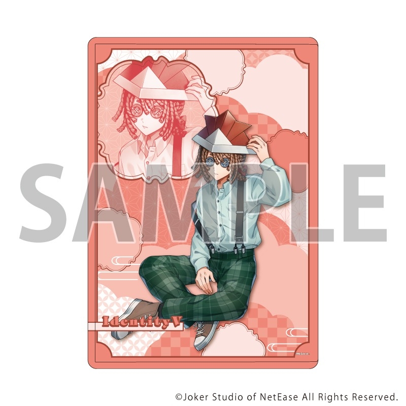 【グッズ-カードケース】Identity V第五人格 キャラクリアケース04/こどもの日ver. 画家(描き起こしイラスト)