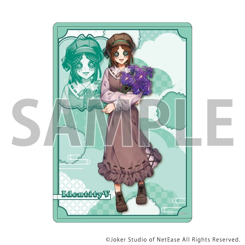 【グッズ-カードケース】Identity V第五人格 キャラクリアケース05/こどもの日ver. 庭師(描き起こしイラスト)