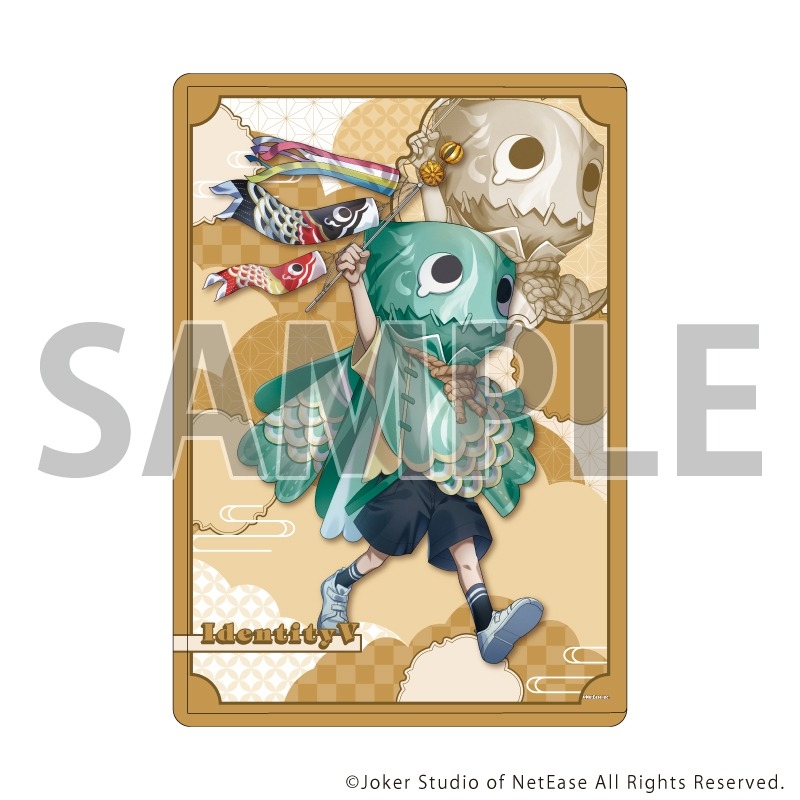 【グッズ-カードケース】Identity V第五人格 キャラクリアケース06/こどもの日ver. 泣き虫(描き起こしイラスト)